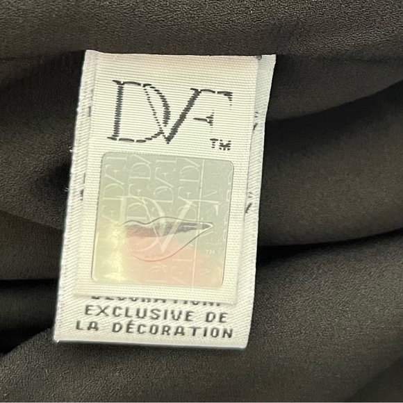 DIANE VON FURSTENBERG Pellina Squin Black/Gold Tank Dress Size 4 Cocktail - Picture 7 of 12